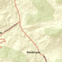 Neidlingen Street Map