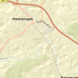 Hermaringen Street Map