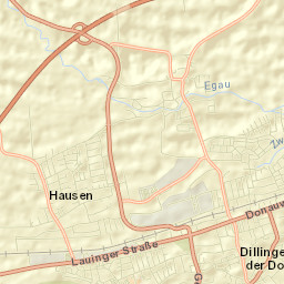 Dillingen an der Donau Street Map