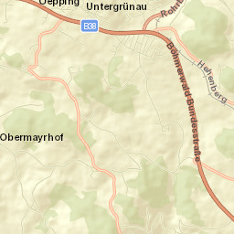 Oepping Street Map