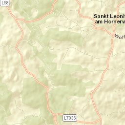 Sankt Leonhard am Hornerwald Street Map