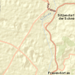 Sitzendorf an der Schmida Street Map