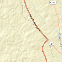 Politischer Bezirk Mistelbach Street Map