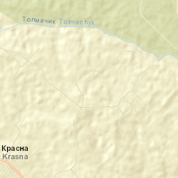 Krasna Street Map