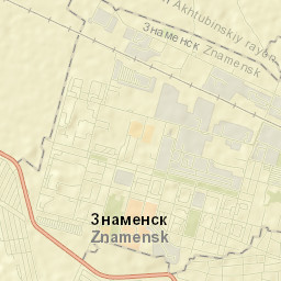 Kapustin Yar Street Map