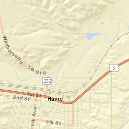 Havre Street Map