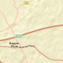 Baguer-Pican Street Map