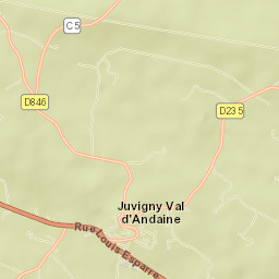 Juvigny-sous-Andaine Street Map