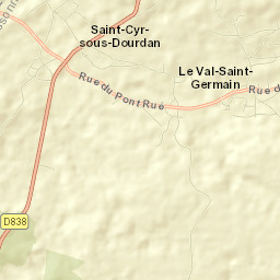 Saint-Cyr-sous-Dourdan Street Map