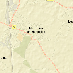 Leudeville Street Map