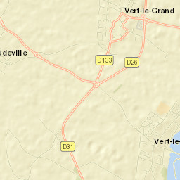 Vert-le-Grand Street Map