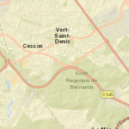 Vert-Saint-Denis Street Map