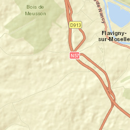 Flavigny-sur-Moselle Street Map