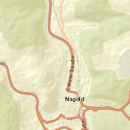 Nagold Street Map