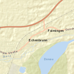 Gundelfingen Street Map