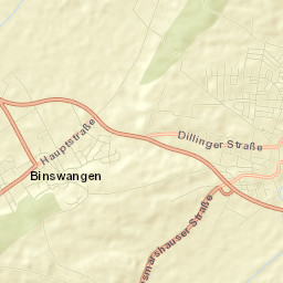 Binswangen Street Map