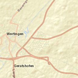 Wertingen Street Map
