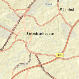Schrobenhausen Street Map