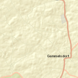 Gammelsdorf Street Map