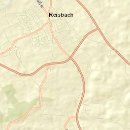 Reisbach Street Map