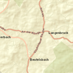 Beutelsbach Street Map
