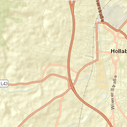 Hollabrunn Street Map