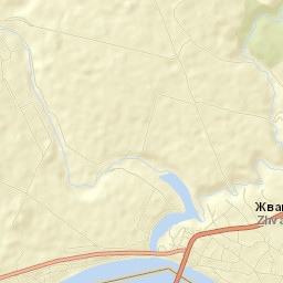 Zhvanets Street Map