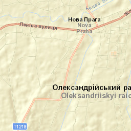 Nova Praha Street Map