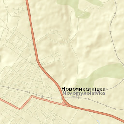 Novomykolayivka Street Map