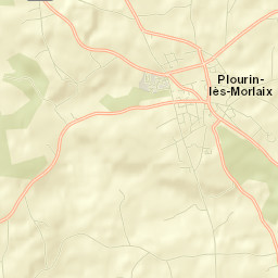 Plourin-lès-Morlaix Street Map