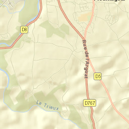 Ploumagoar Street Map