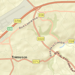 Trémuson Street Map