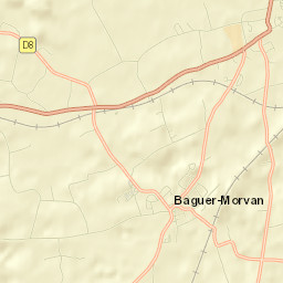 Baguer-Morvan Street Map