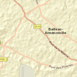 Armenonville-les-Gâtineaux Street Map