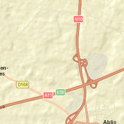 Ablis Street Map