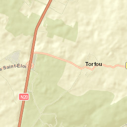 Chamarande Street Map