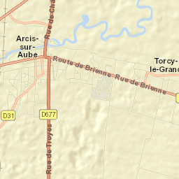 Arcis-sur-Aube Street Map