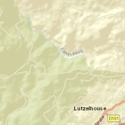 Lutzelhouse Street Map