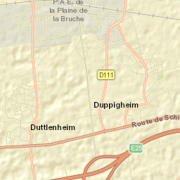 Duttlenheim Street Map