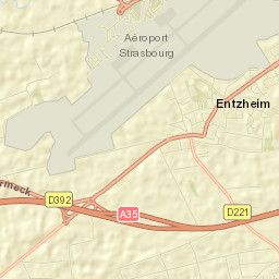 Entzheim Street Map