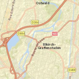 Illkirch-Graffenstaden Street Map