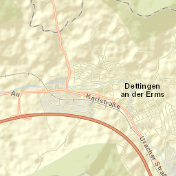 Dettingen an der Erms Street Map