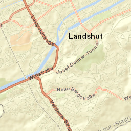 Landshut Street Map