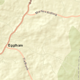 Egglham Street Map