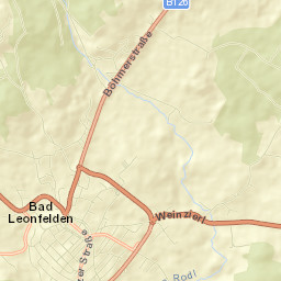Bad Leonfelden Street Map