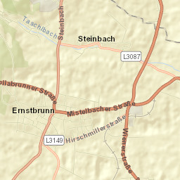 Ernstbrunn Street Map