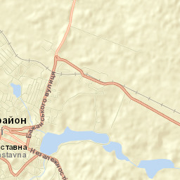 Zastavna Street Map