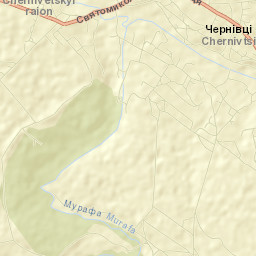 Chernivtsi Street Map