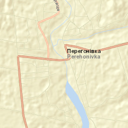 Perehonivka Street Map