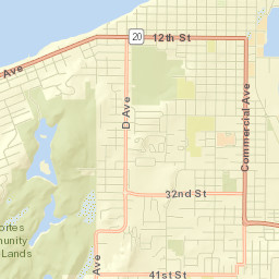 Anacortes Street Map